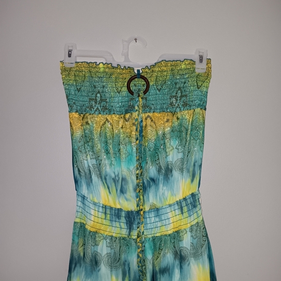 Grass collection women's maxi dress tye dye size M fairy - Picture 2 of 5